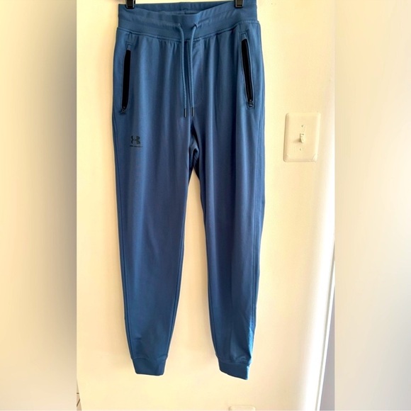 Under Armour Steel Blue Joggers for Men - Picture 2 of 8
